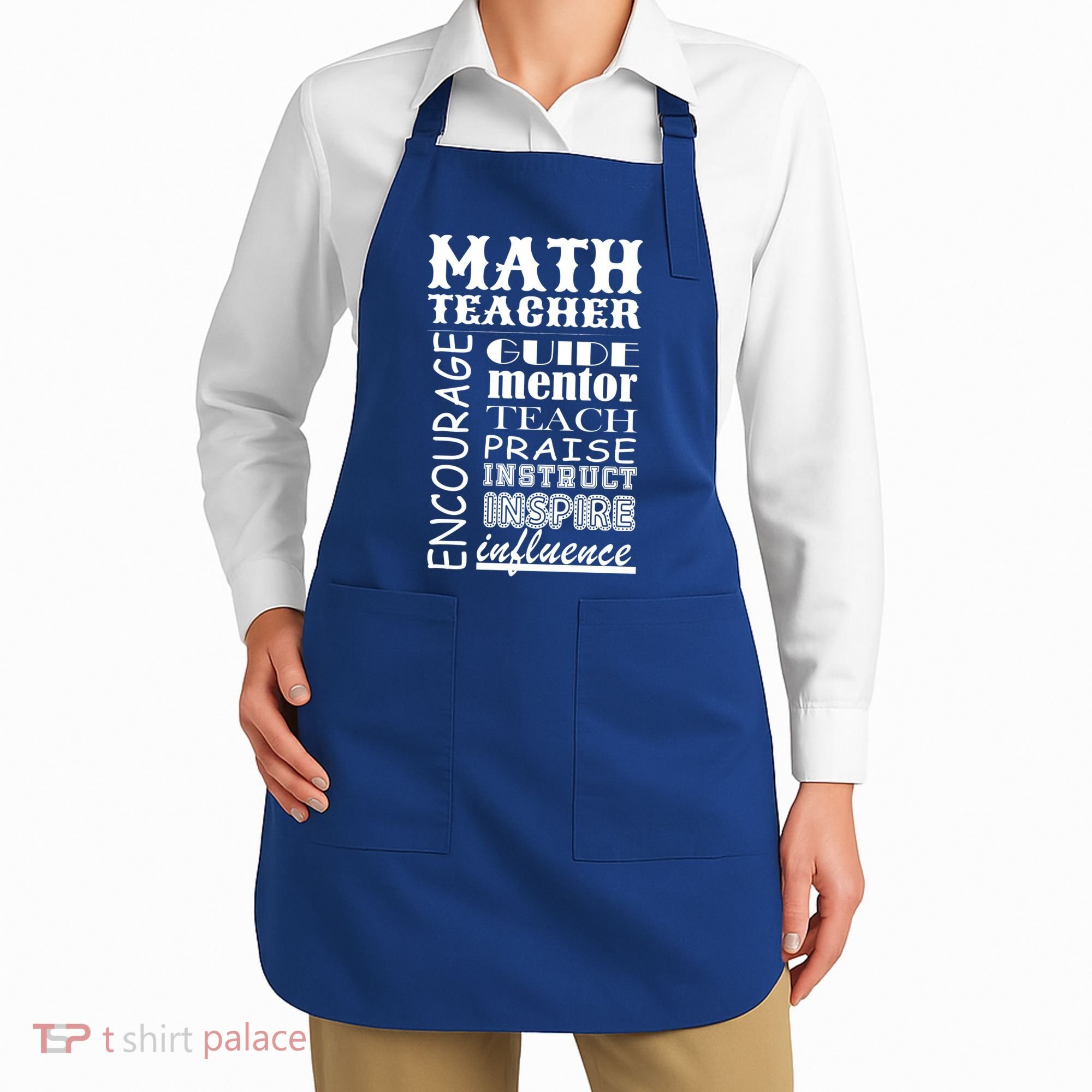 Inspiring Math Teacher Apron