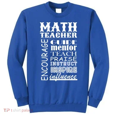 Inspiring Math Teacher Sweatshirt
