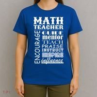Inspiring Math Teacher T-Shirt thumb 4