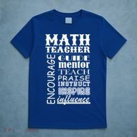 Inspiring Math Teacher T-Shirt thumb 5