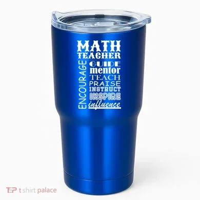 Inspiring Math Teacher Tumbler