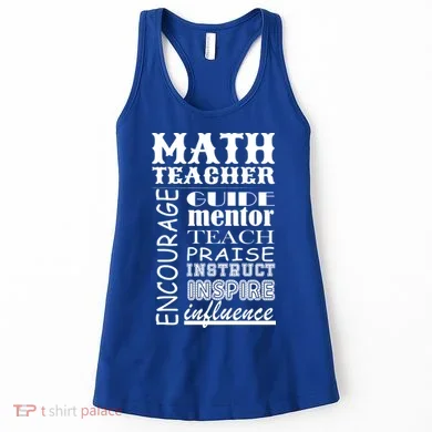 Inspiring Math Teacher Women's Tank Top