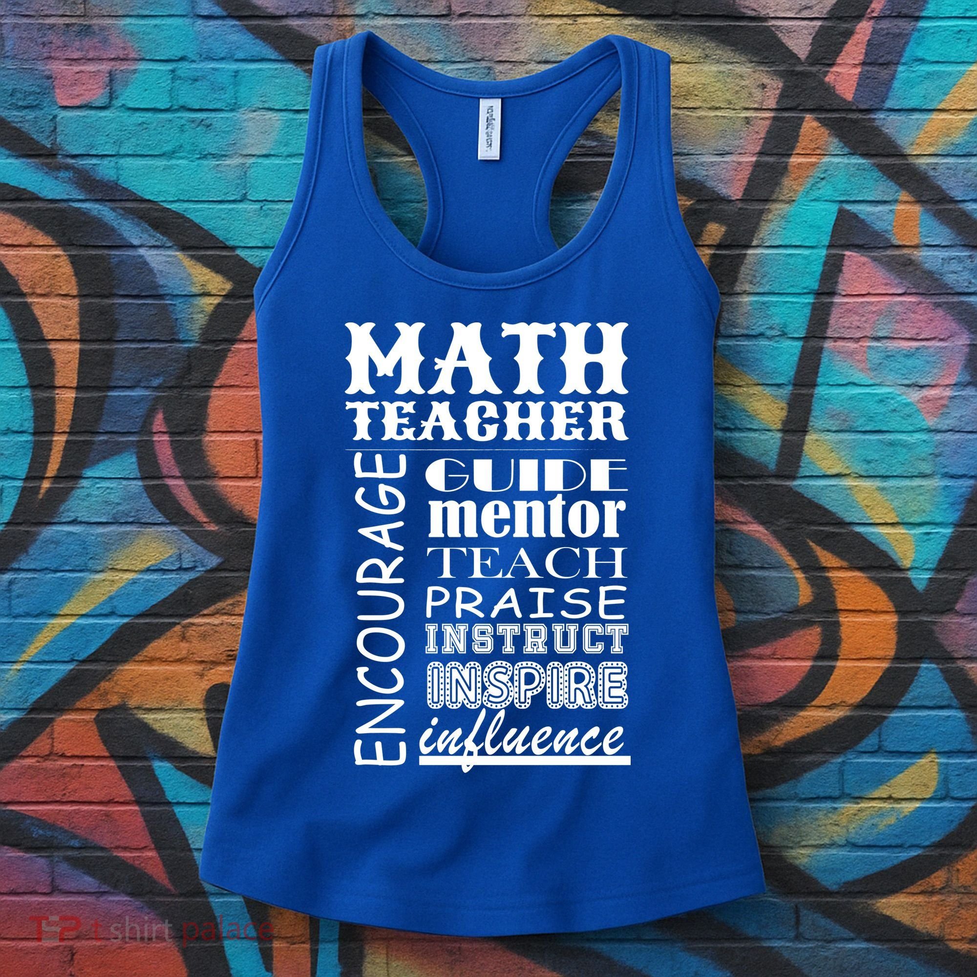 Inspiring Math Teacher Women's Tank Top