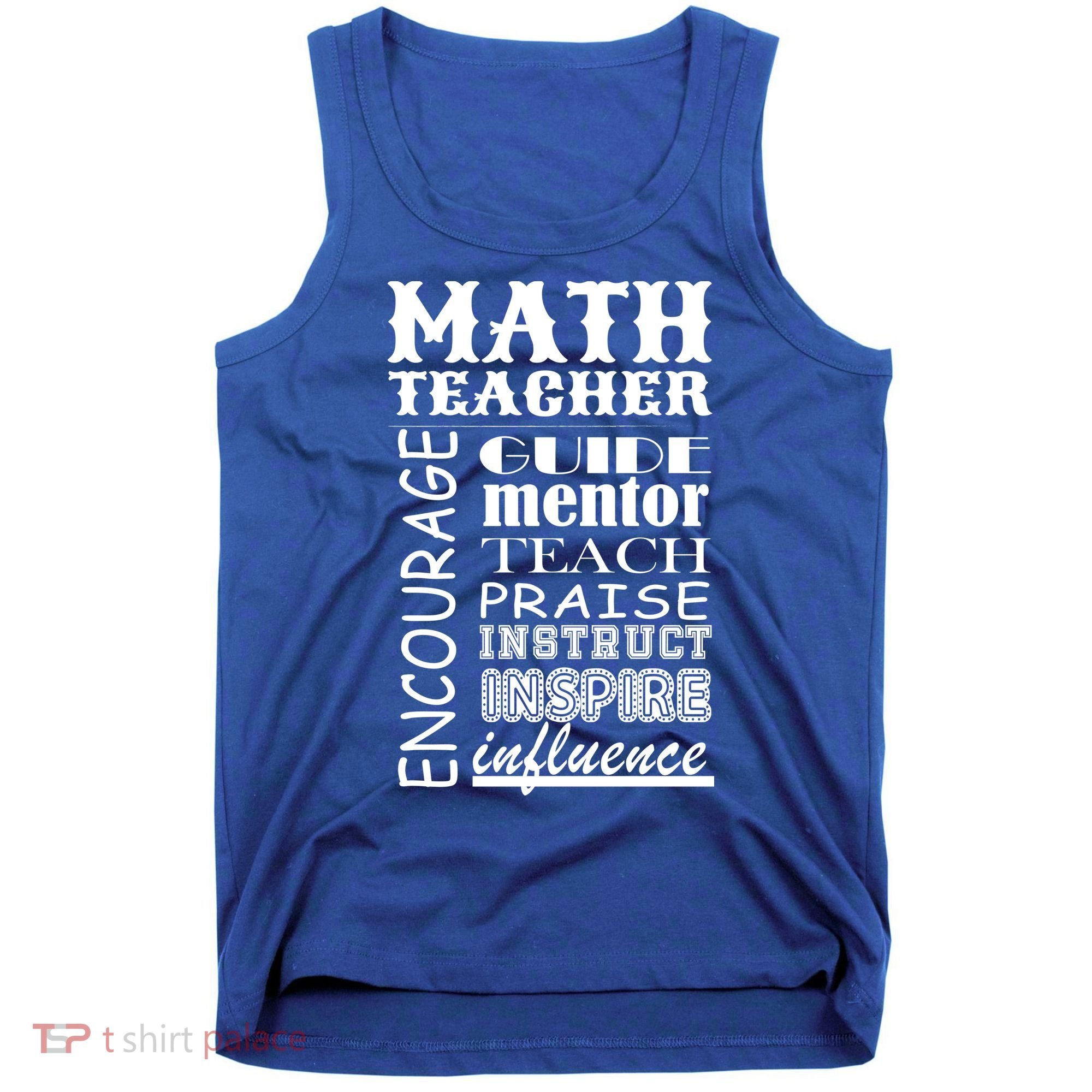 Inspiring Math Teacher Tank Top