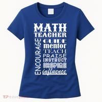 Inspiring Math Teacher Women's T-Shirt thumb 0