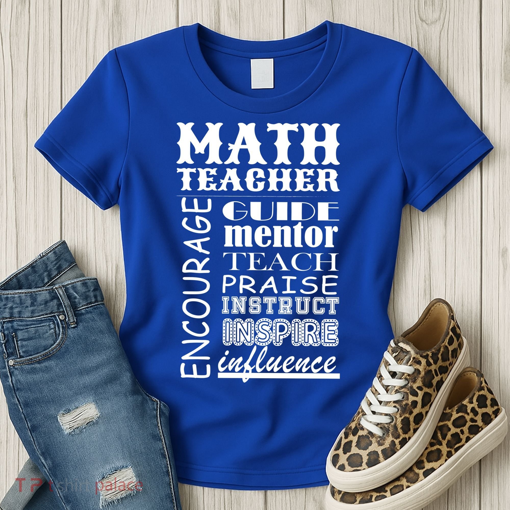 Inspiring Math Teacher Women's T-Shirt