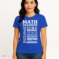 Inspiring Math Teacher Women's T-Shirt thumb 4