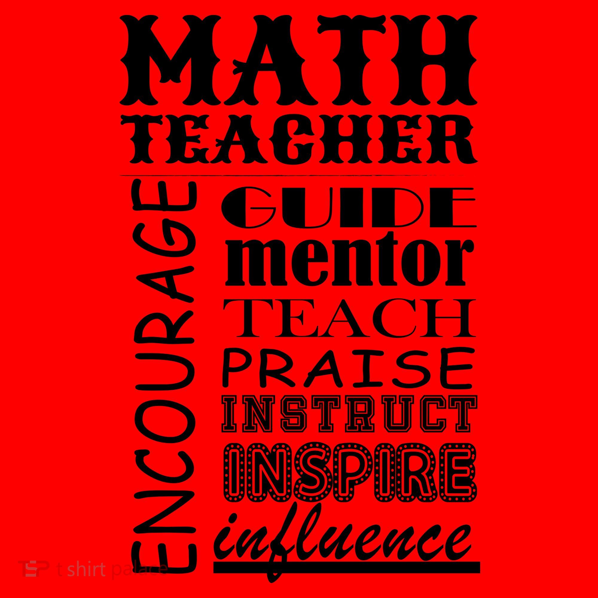 Inspiring Math Teacher Santa Hat