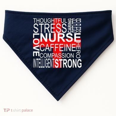 Inspiring Nurse USA-Made Doggie Bandana