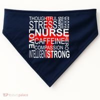 Inspiring Nurse USA-Made Doggie Bandana thumb 0