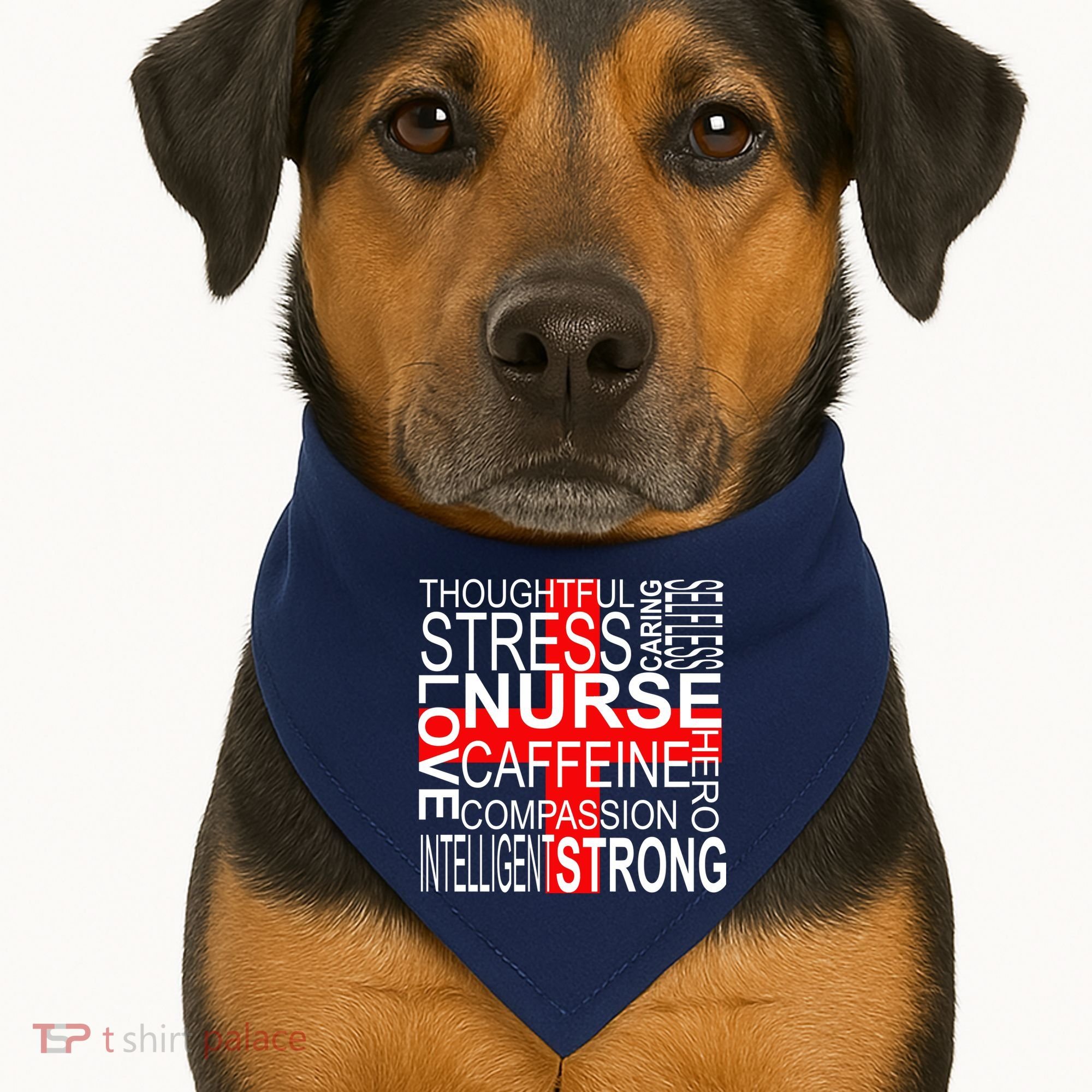 Inspiring Nurse USA-Made Doggie Bandana