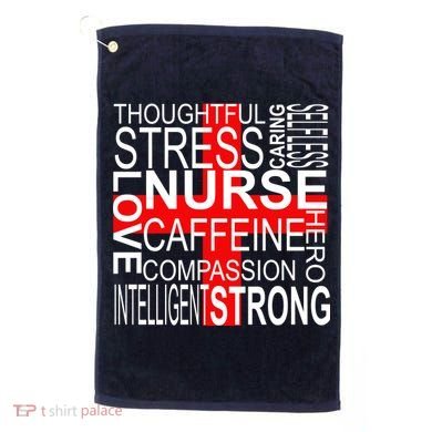 Inspiring Nurse Golf Towel