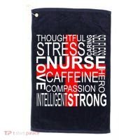 Inspiring Nurse Golf Towel thumb 0