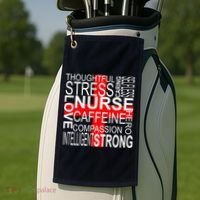 Inspiring Nurse Golf Towel thumb 2