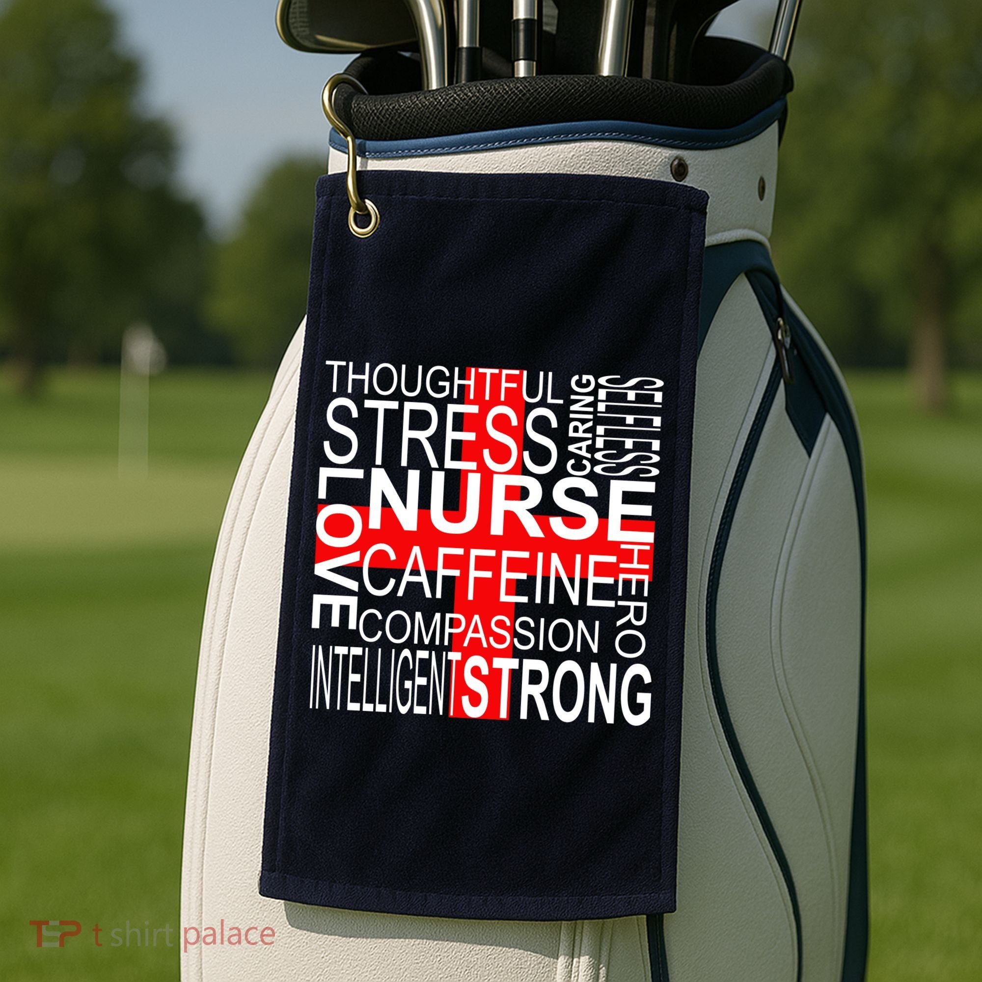 Inspiring Nurse Golf Towel