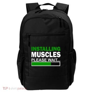 Installing Muscles Please Wait... Backpack
