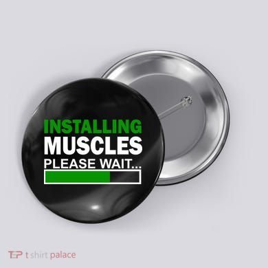 Installing Muscles Please Wait... Button