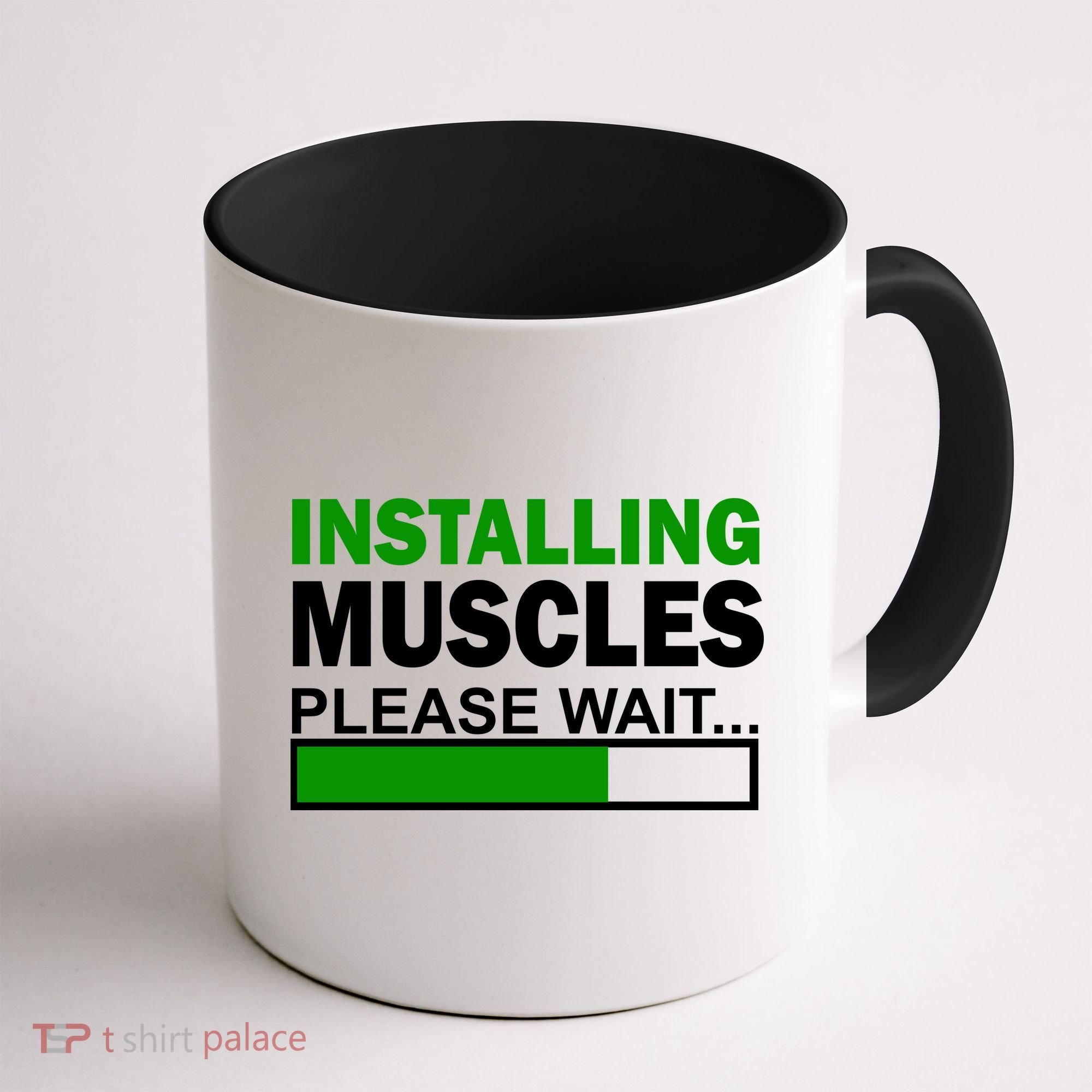 Installing Muscles Please Wait... Coffee Mug