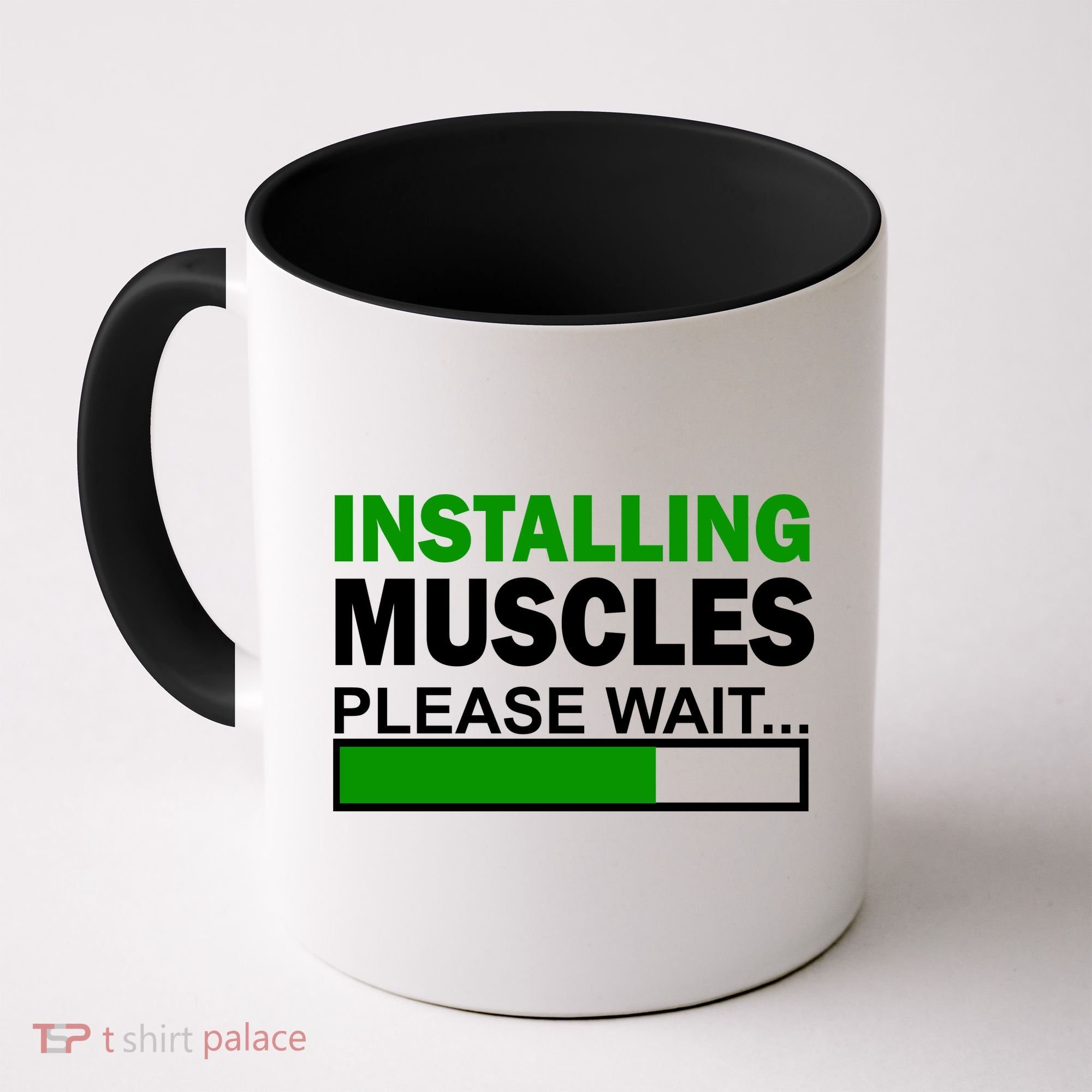 Installing Muscles Please Wait... Coffee Mug