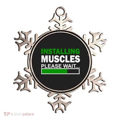 Installing Muscles Please Wait... Ornament