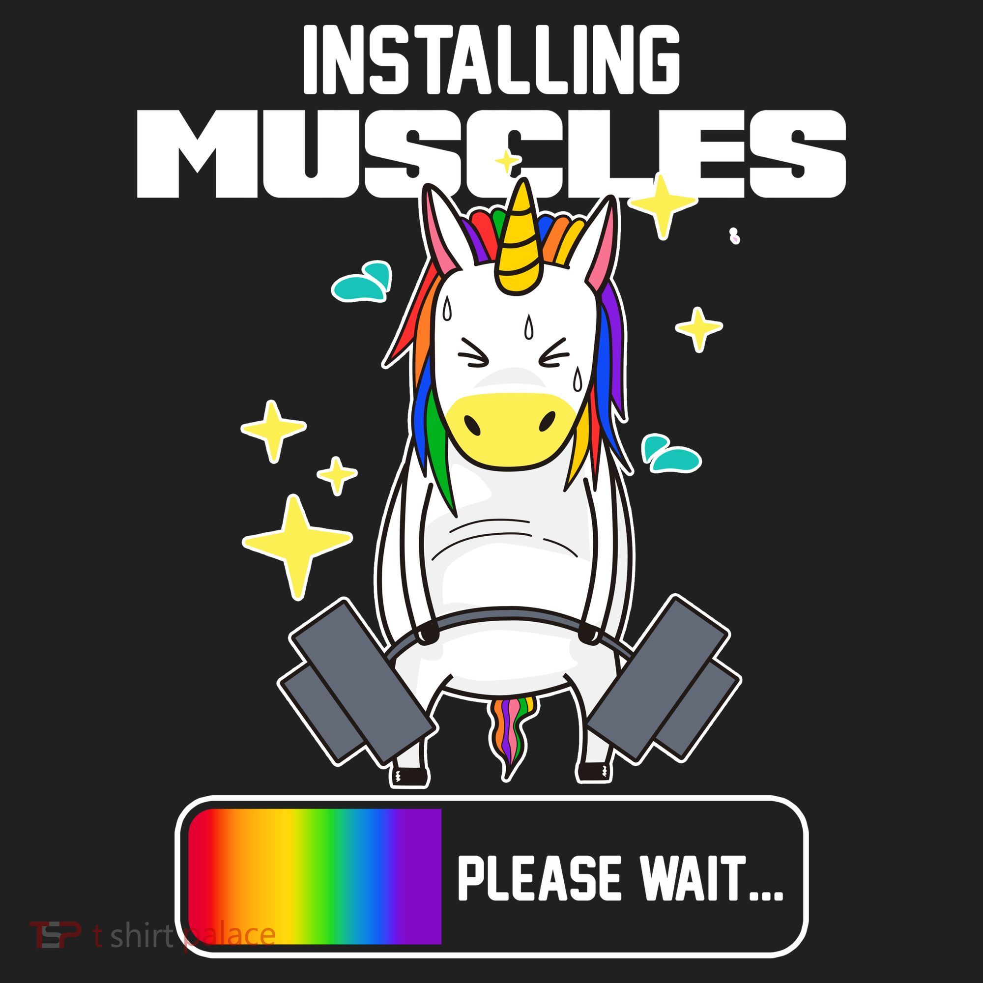 Installing Muscles Unicorn Lifting Women's Sweatshirt