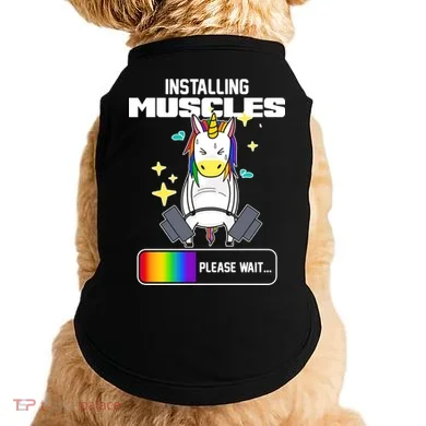 Installing Muscles Unicorn Lifting Doggie Tank