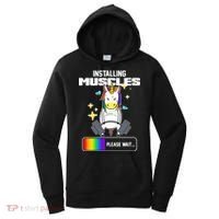 Installing Muscles Unicorn Lifting Women's Hoodie thumb 0