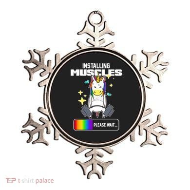 Installing Muscles Unicorn Lifting Ornament