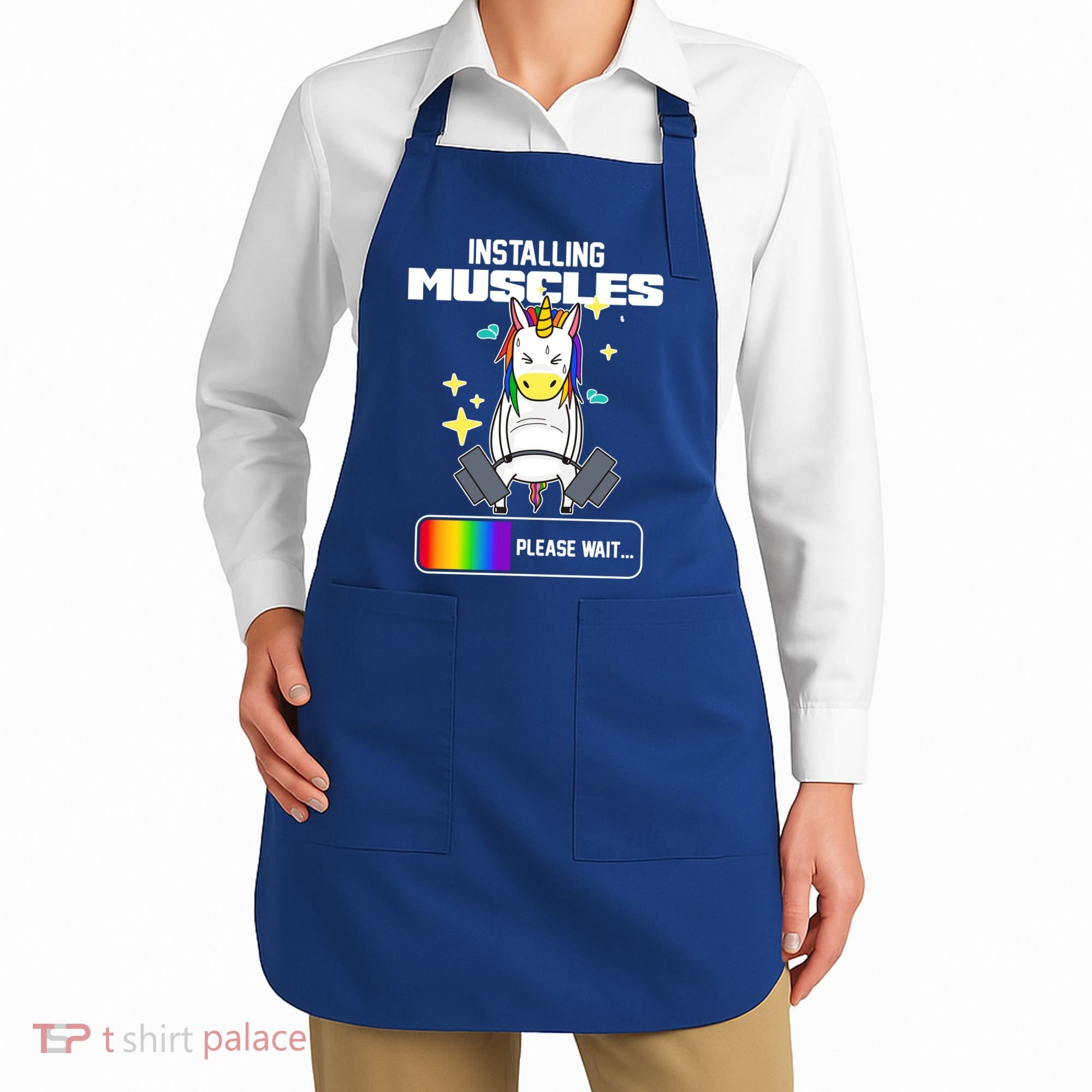 Installing Muscles Unicorn Lifting Apron