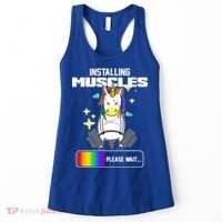 Installing Muscles Unicorn Lifting Women's Tank Top thumb 0