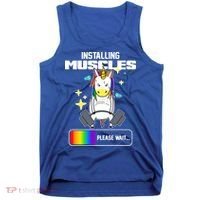 Installing Muscles Unicorn Lifting Tank Top thumb 0