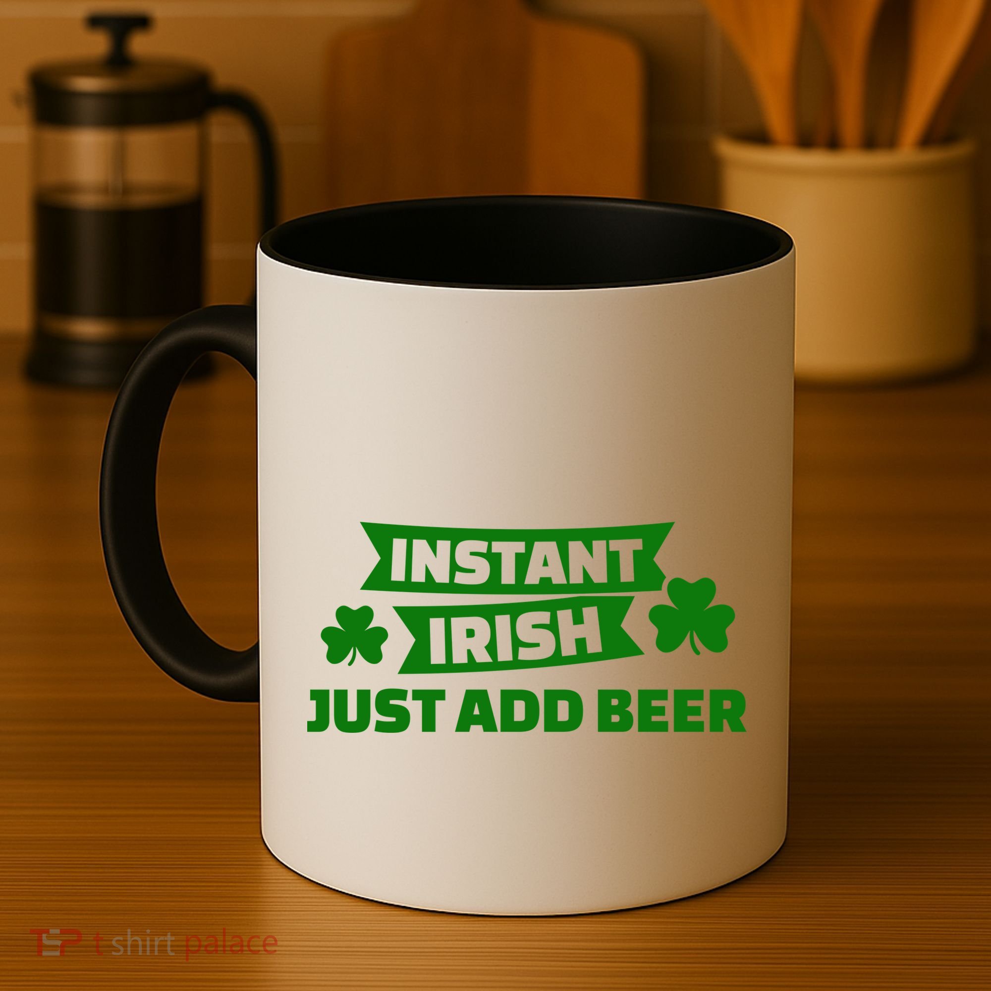 Instant Irish Just Add Beer Coffee Mug