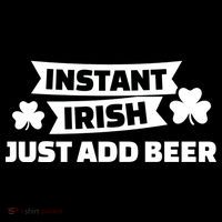 Instant Irish Just Add Beer Tank Top thumb 6