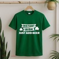 Instant Irish Just Add Beer T-Shirt thumb 2