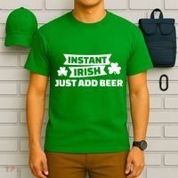 Instant Irish Just Add Beer T-Shirt thumb 6