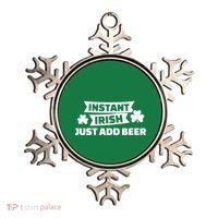 Instant Irish Just Add Beer Ornament thumb 0