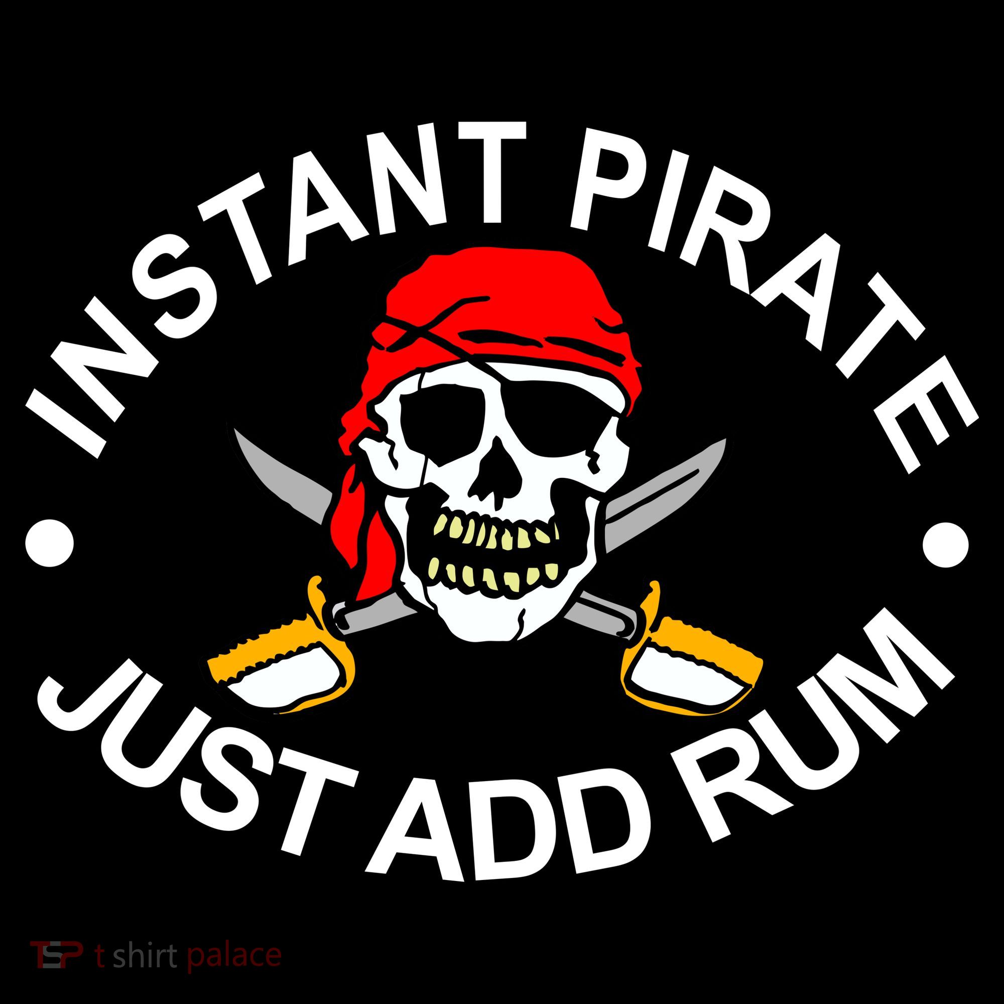 Instant Pirate Just Add Rum Bucket Hat