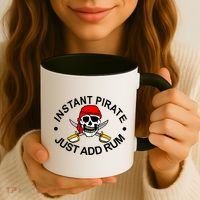 Instant Pirate Just Add Rum Coffee Mug thumb 3