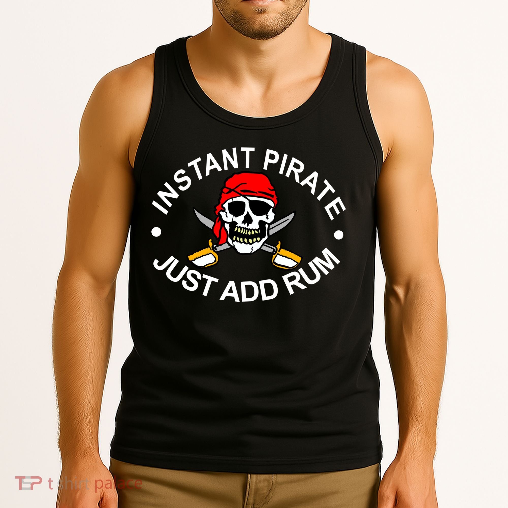 Instant Pirate Just Add Rum Tank Top