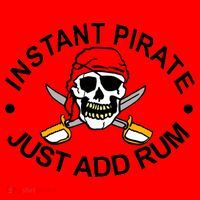 Instant Pirate Just Add Rum Santa Hat thumb 1