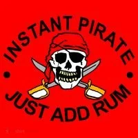 Instant Pirate Just Add Rum Santa Hat thumb 1