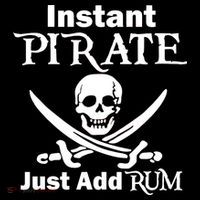Instant Pirate Just Add Rum Skull Crosswords Women's Tank Top thumb 5