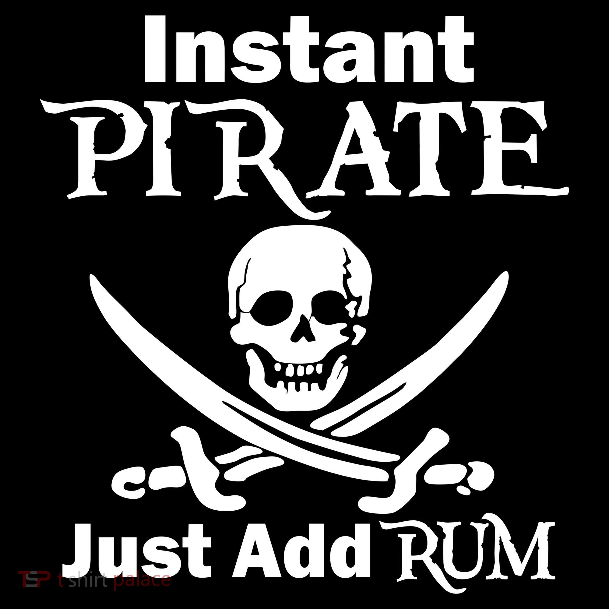 Instant Pirate Just Add Rum Skull Crosswords Visor