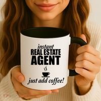 Instant Real Estate Agent Just Add Coffee Coffee Mug thumb 3
