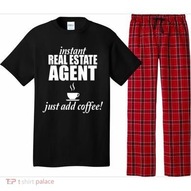 Instant Real Estate Agent Just Add Coffee Pajama Set