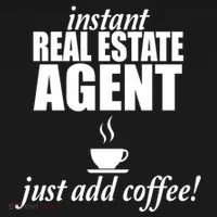 Instant Real Estate Agent Just Add Coffee Women's Hoodie thumb 2