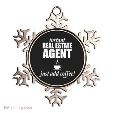 Instant Real Estate Agent Just Add Coffee Ornament