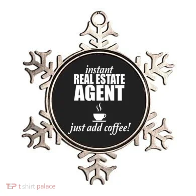Instant Real Estate Agent Just Add Coffee Ornament