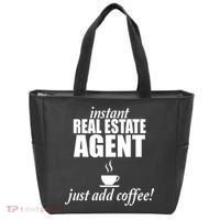 Instant Real Estate Agent Just Add Coffee Tote Bag thumb 0