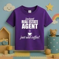 Instant Real Estate Agent Just Add Coffee Toddler T-Shirt thumb 3